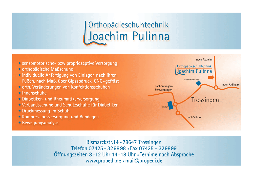 Pulinna Orthopädieschuhtechnik Trossingen